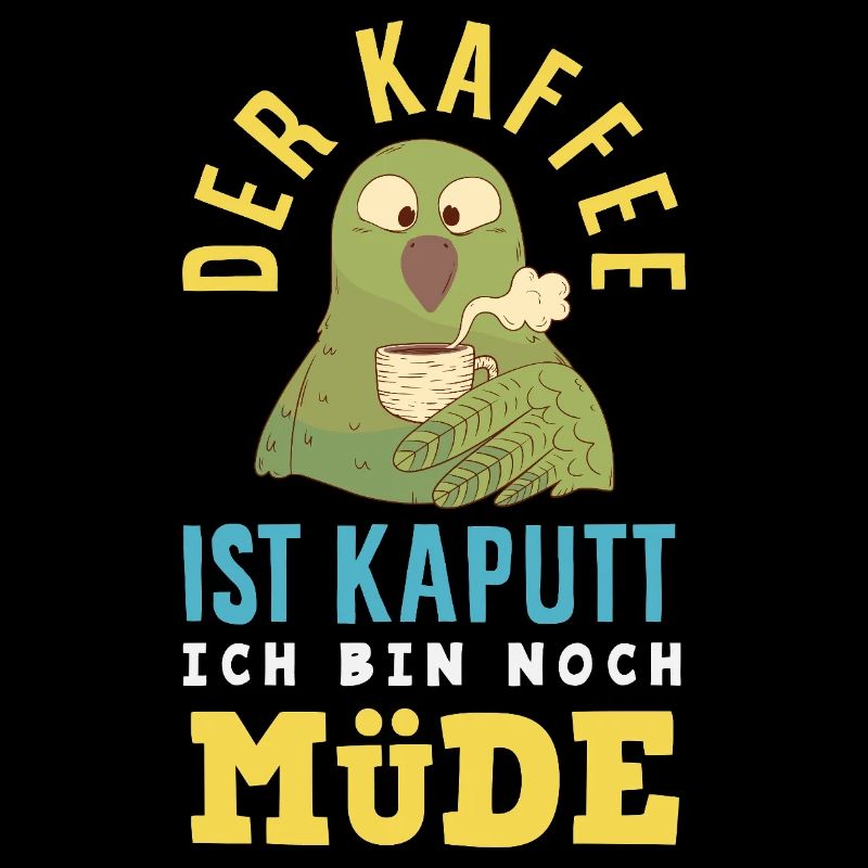 Le café est rompu – sommeil fatigué