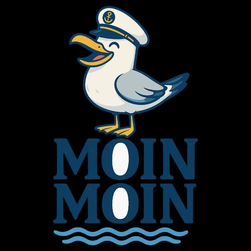Seagull Captain Moin Moin Imprimer