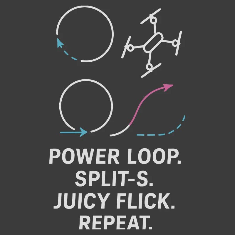 Power Loop Split-S Juicy Flick Repeat