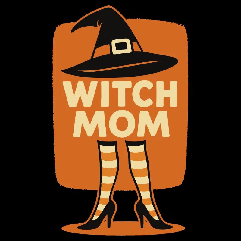 Witch Mom Halloween Costume Funny Saying