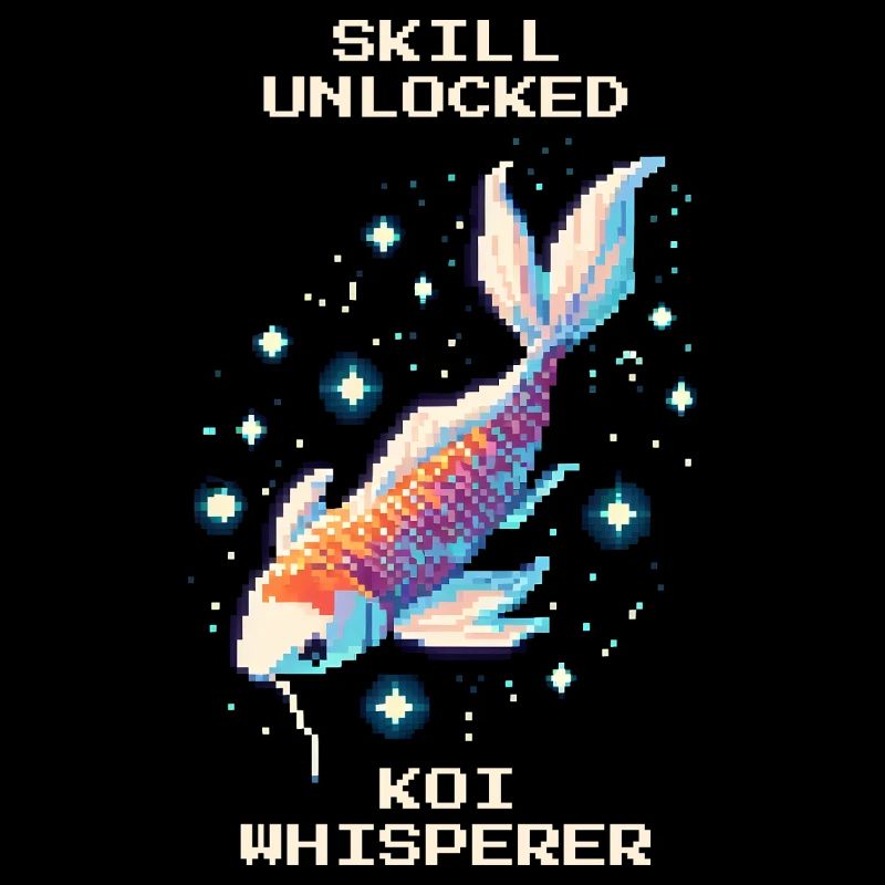 Compétence débloquée : Koi Whisperer | Étang de carpes koï