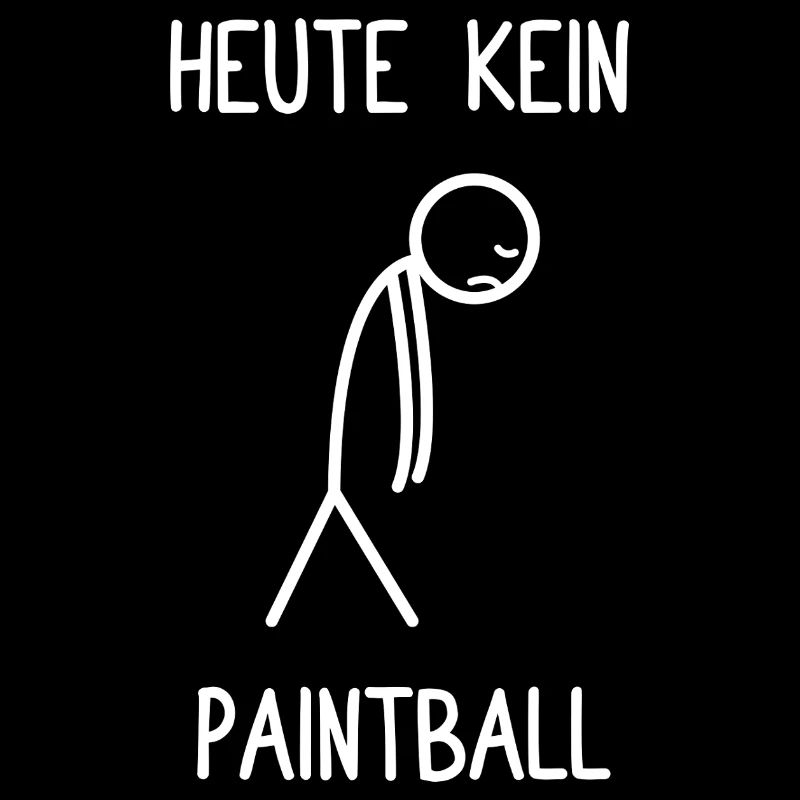 Gotcha Paintball Player No Paintball Today