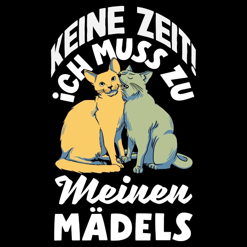 Pas le temps! Je dois aller voir les chats de mes filles