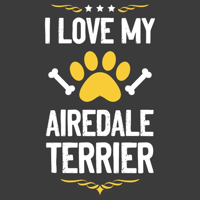 J’adore mon Airedale Terrier
