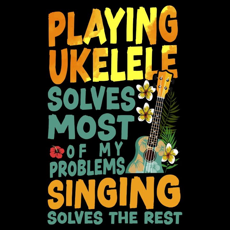 Hawaiian Ukulele Uke Playing