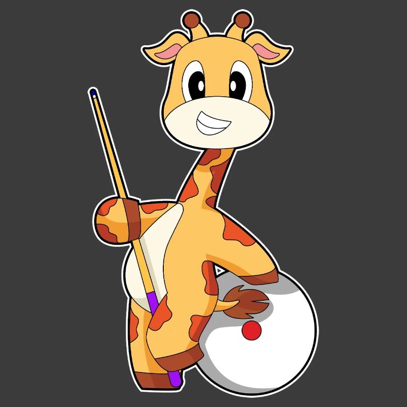 Billard de girafe Sport de queue