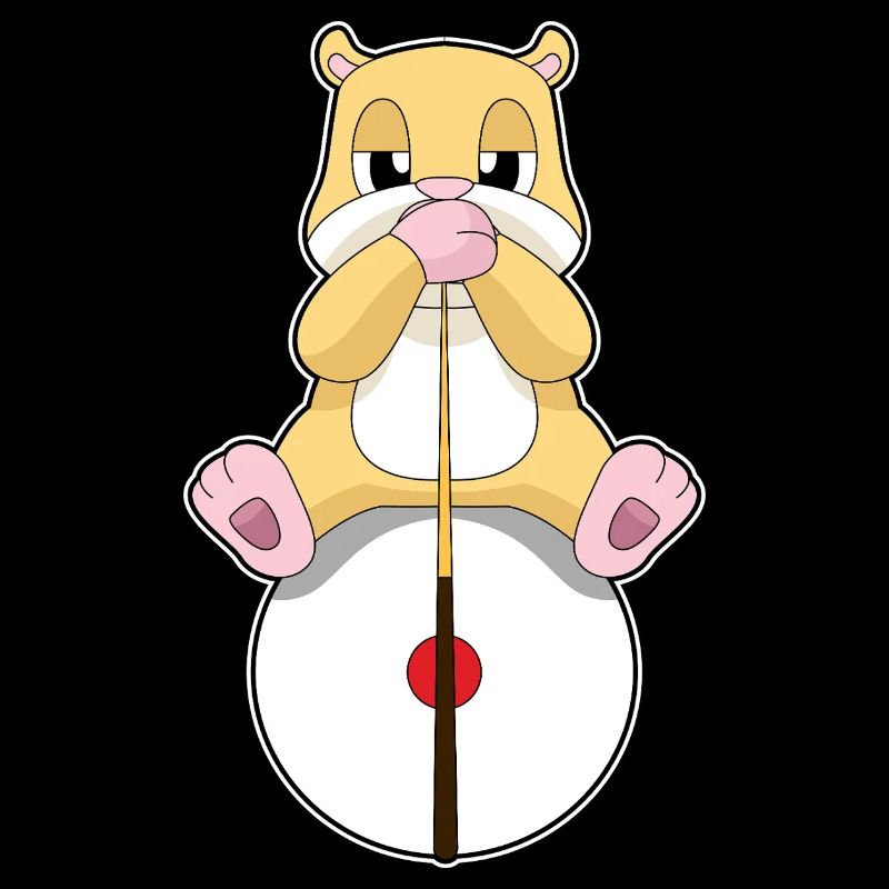 Hamster Billiard Queue Sport