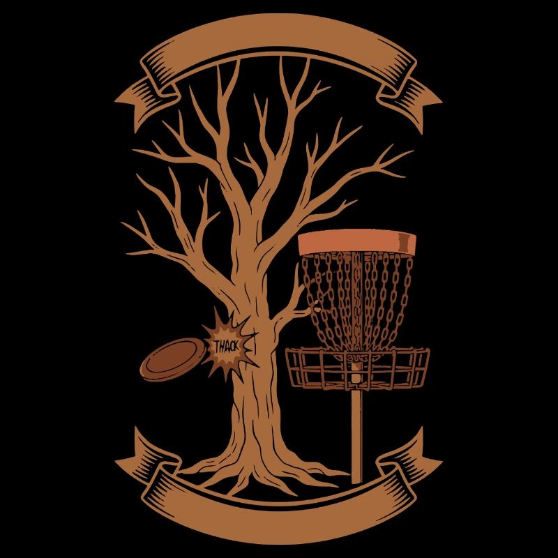 THACK Arbre Hit Disc Golf Panier Disque Volant