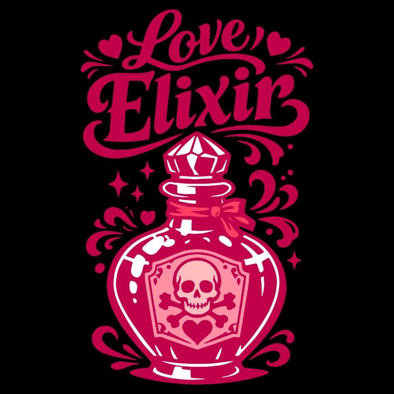Love Elixir Heart Bottle | Valentine's Day