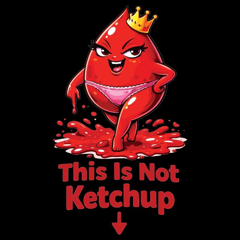 Ce n’est pas du ketchup – Déclaration drôle de période