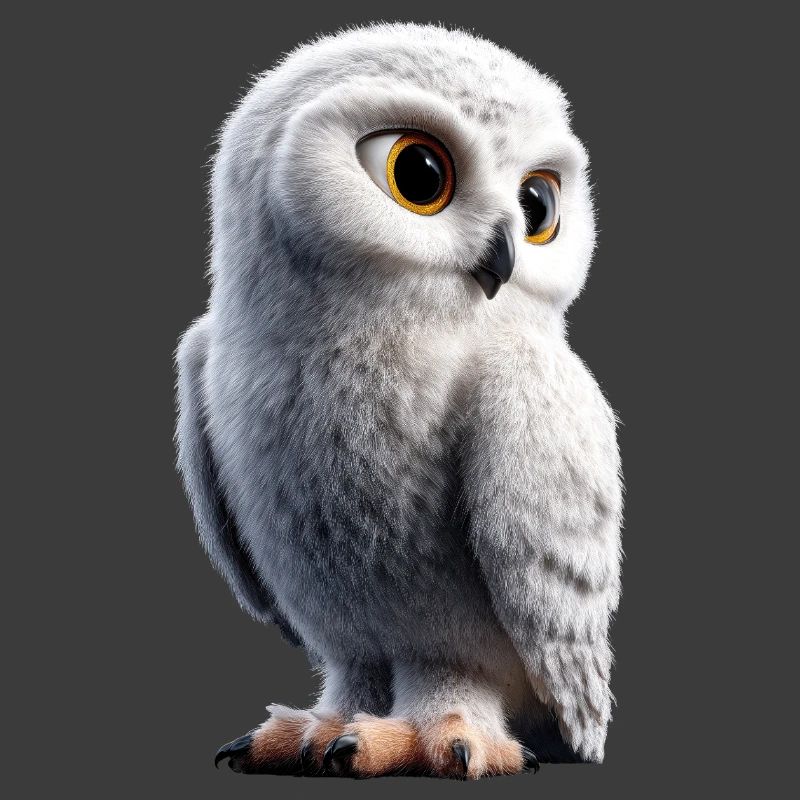 Schneeeule Weiße Eule Kauz Uhu Owl Schnee Eulen