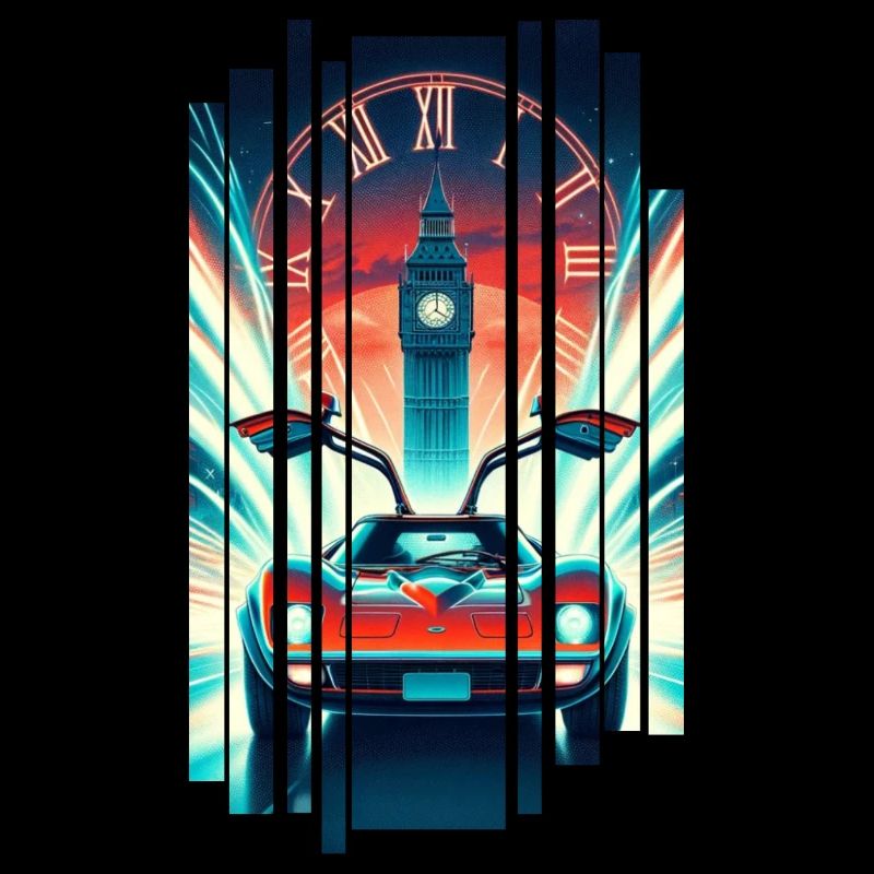 Back to the Future Retro 80s T-Shirt