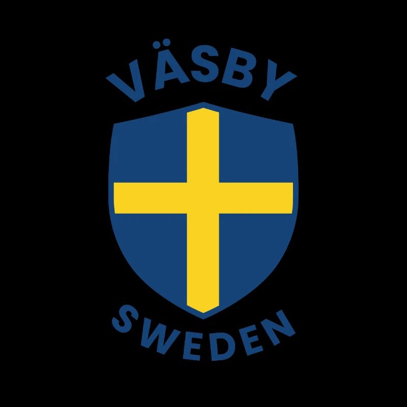 Väsby Sweden Shield Emblem