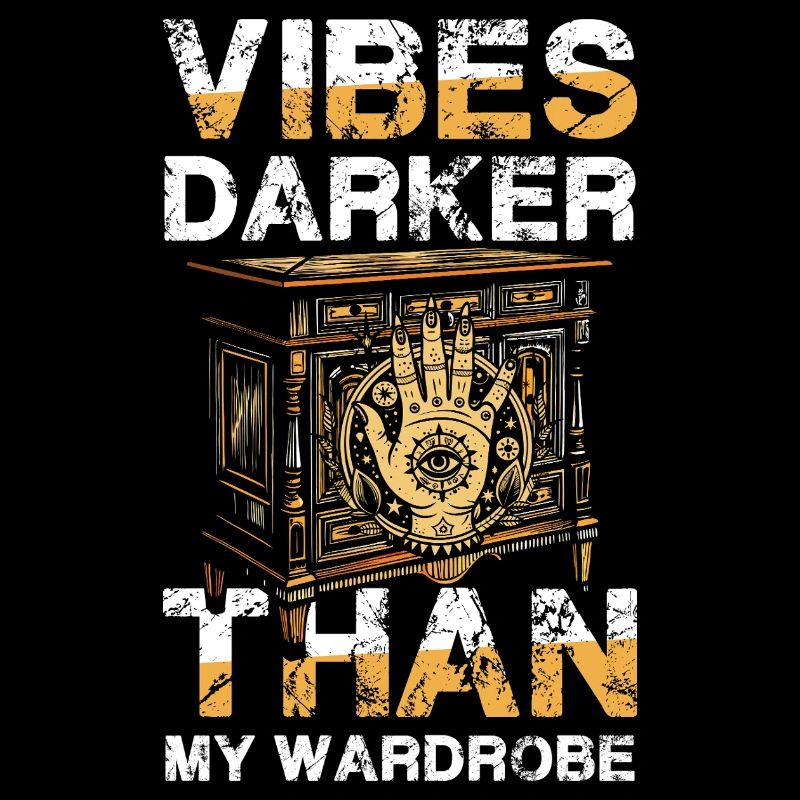 Ambiances plus sombres que ma garde-robe Okkult goth Hamsa