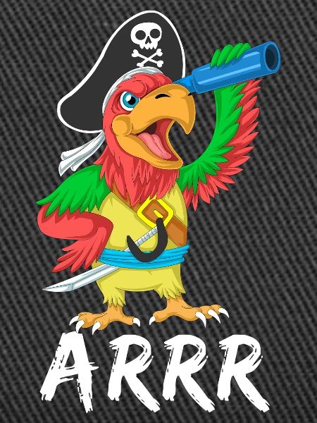 Pirate Parrot Arrr Shirt