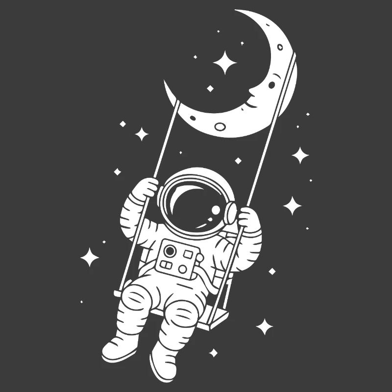 Astronaute Cosmos Spatial Swing