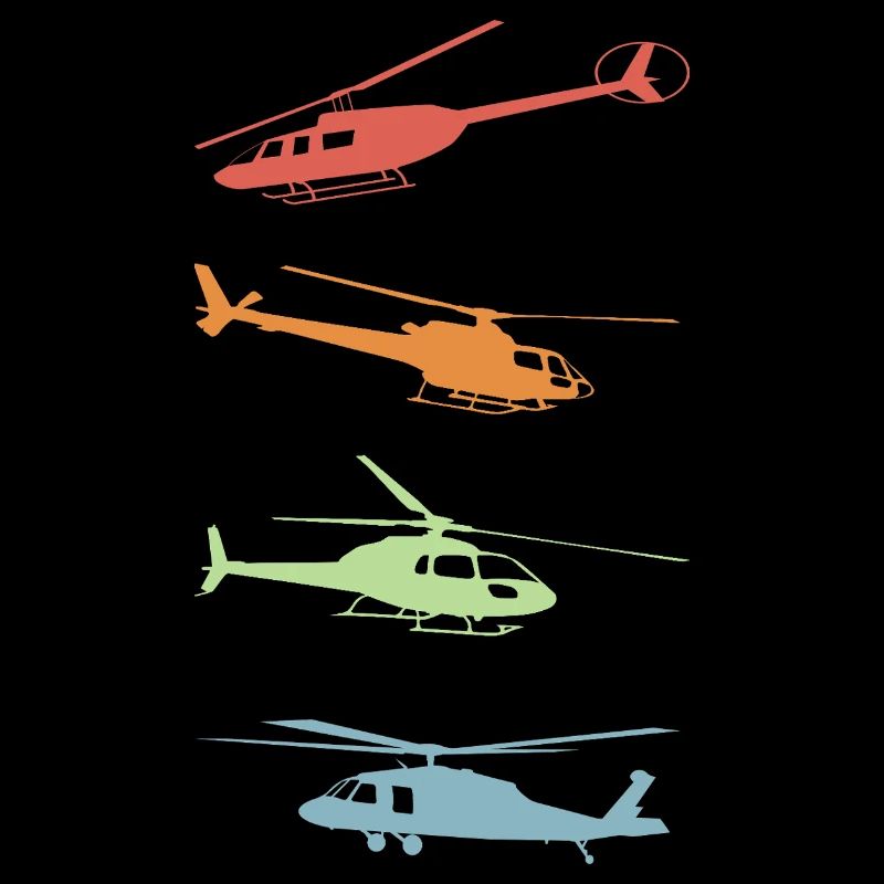 Helicopter Retro Vintage Model Making