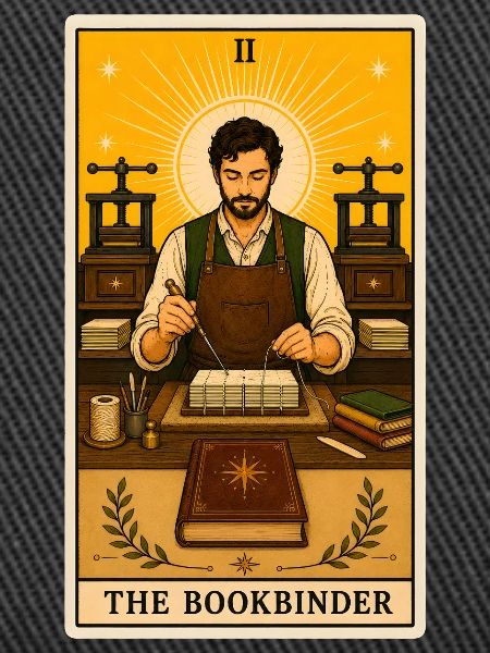 Buchbinder | Handwerk Buch Tarot