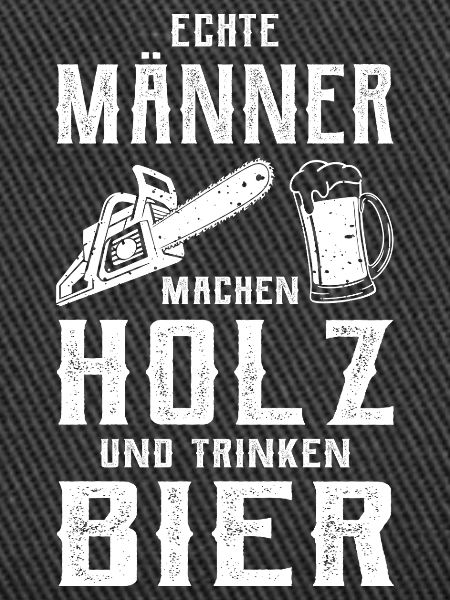 Holz und Bier