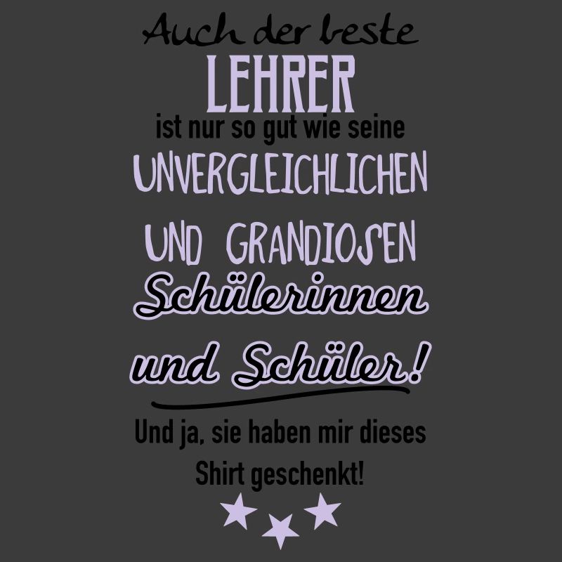 Bester Lehrer Shirt