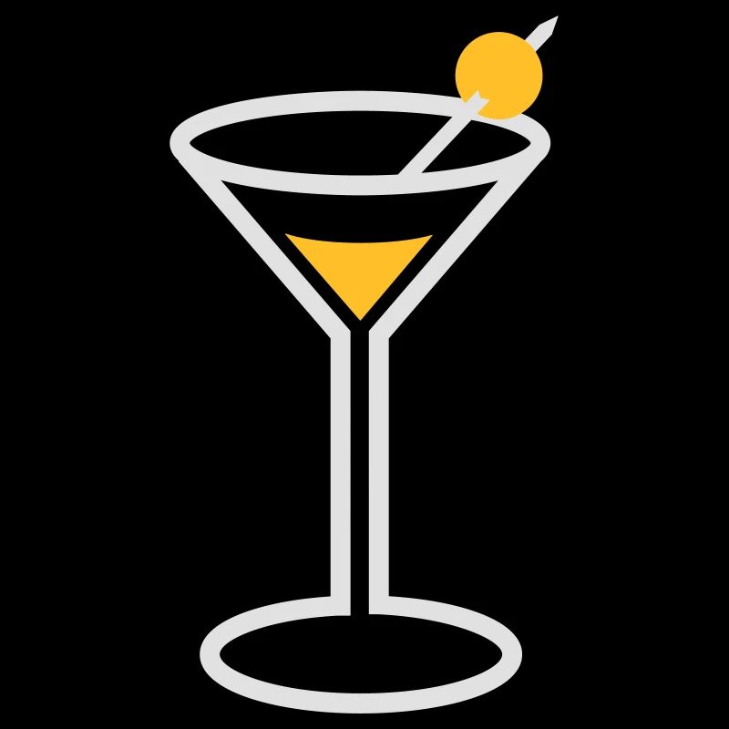 Martini-Cocktail-Glas