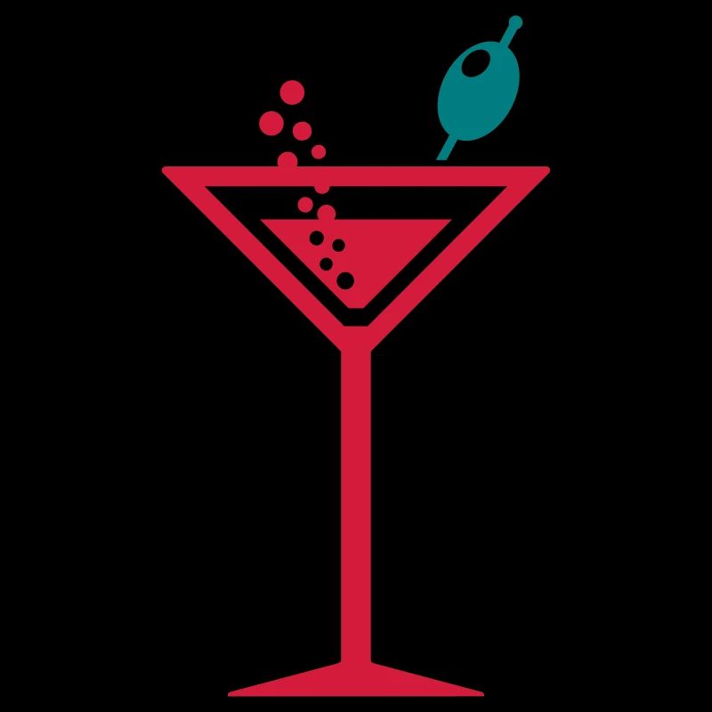 Cocktail with olive