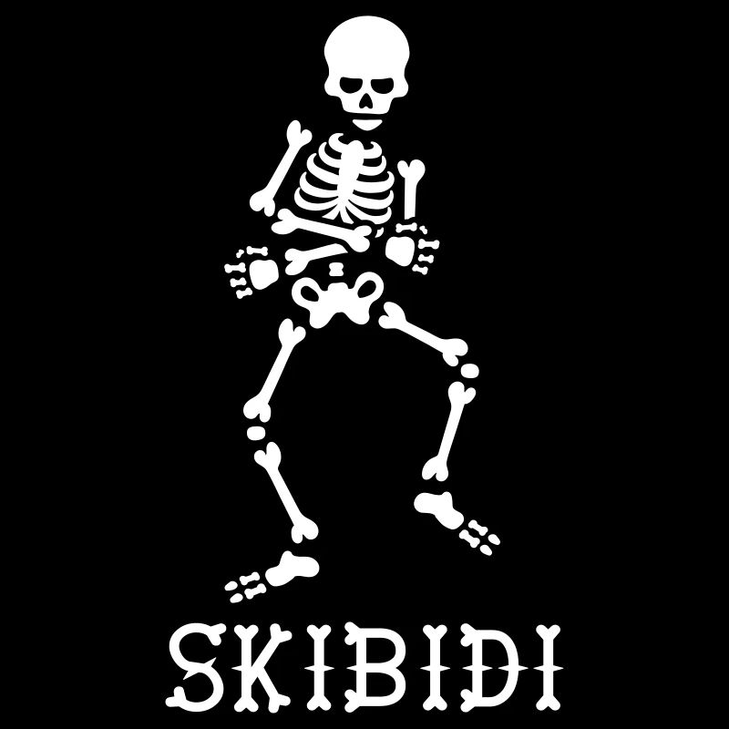 #SkibidiChallenge Skibidi danse un meme squelette