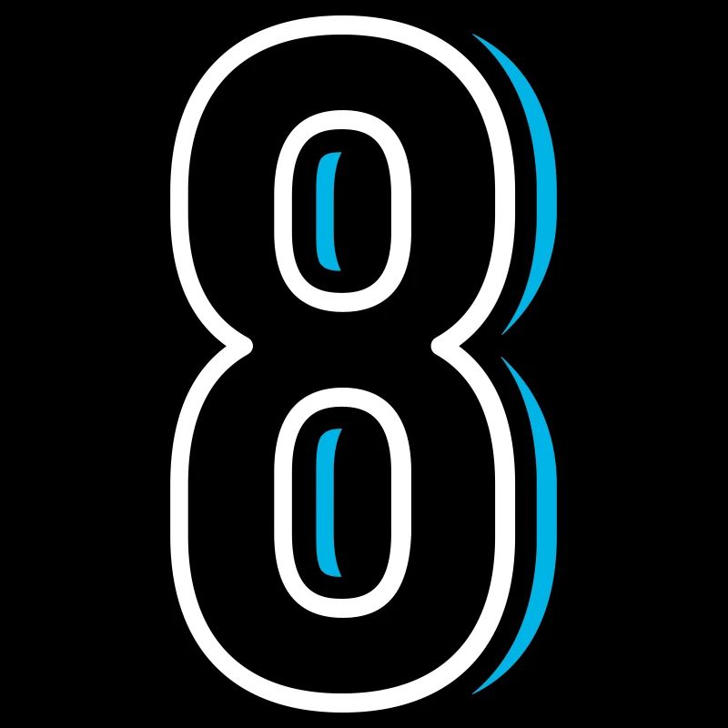 Number 8 - Eight