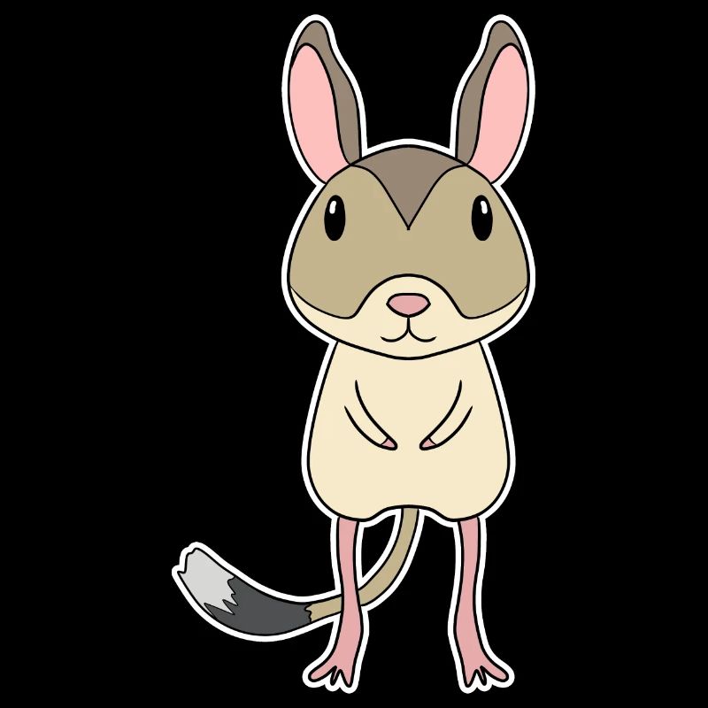 Grande souris sauteuse du désert