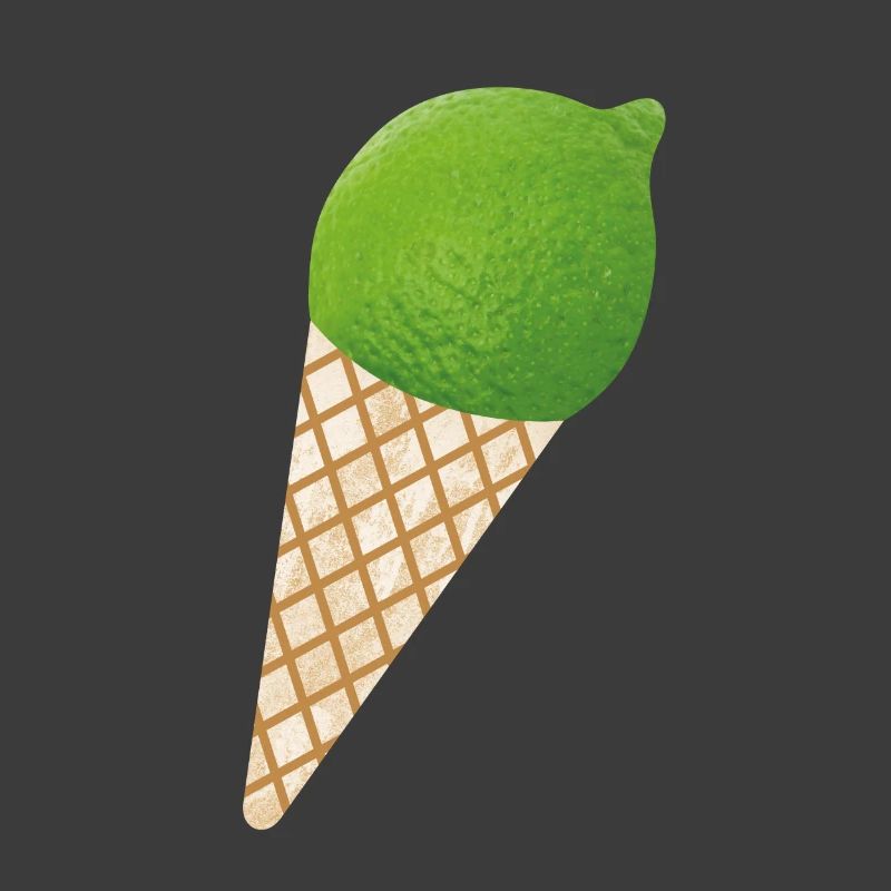 Limette Eis Sommer Eiscreme Zitrone Frucht Urlaub