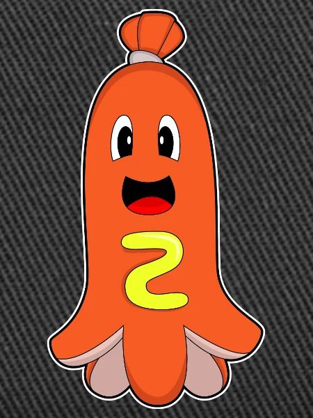Hot dog pieuvre