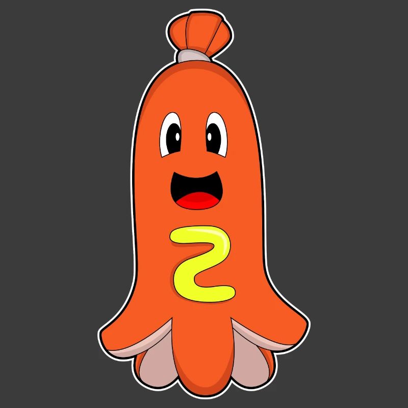 Moutarde Hot-Dog Octopus