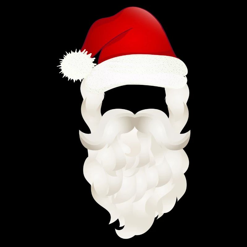 Santa Claus Santa Claus Beard and Hat
