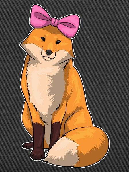 Fox Hair Bow