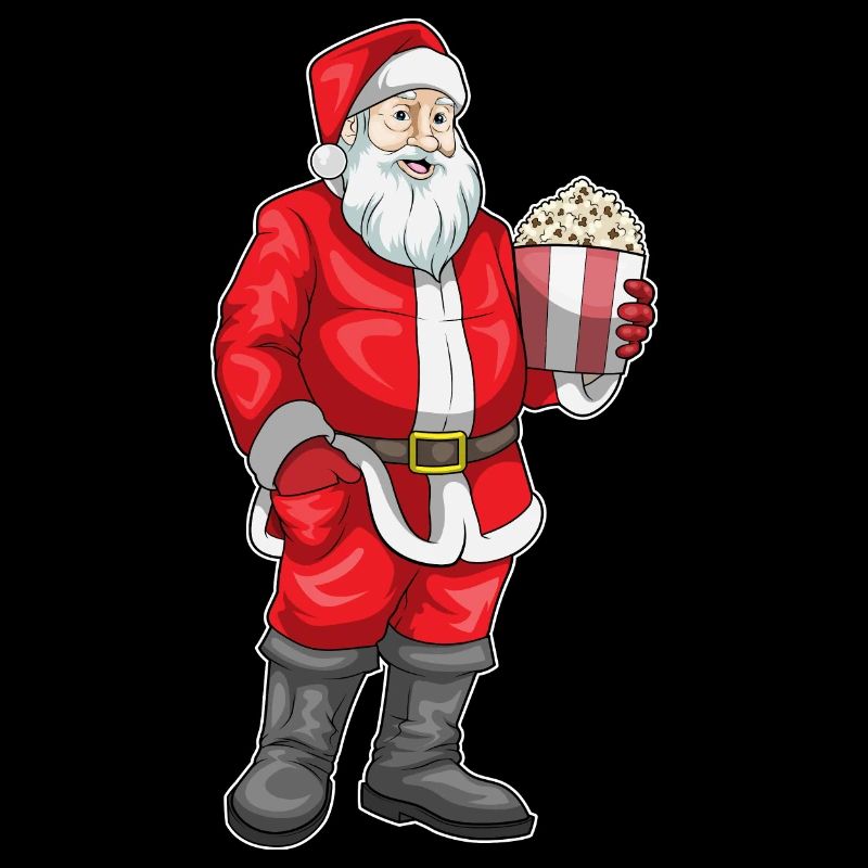 Maïs soufflé de Noël Père Noël
