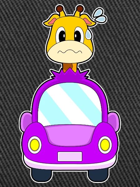 Giraffe Car