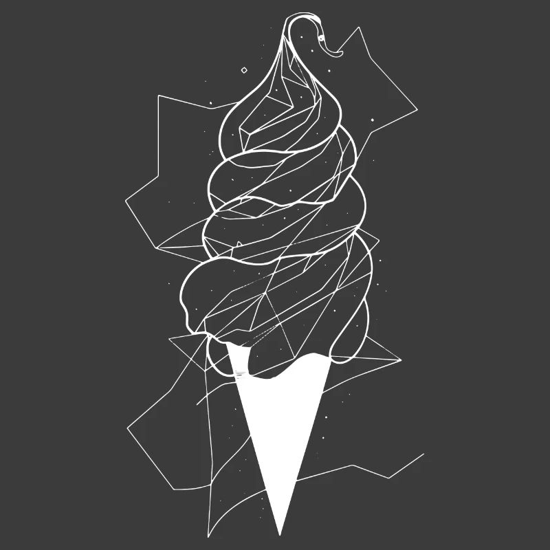 Eiswaffel Zeichnung