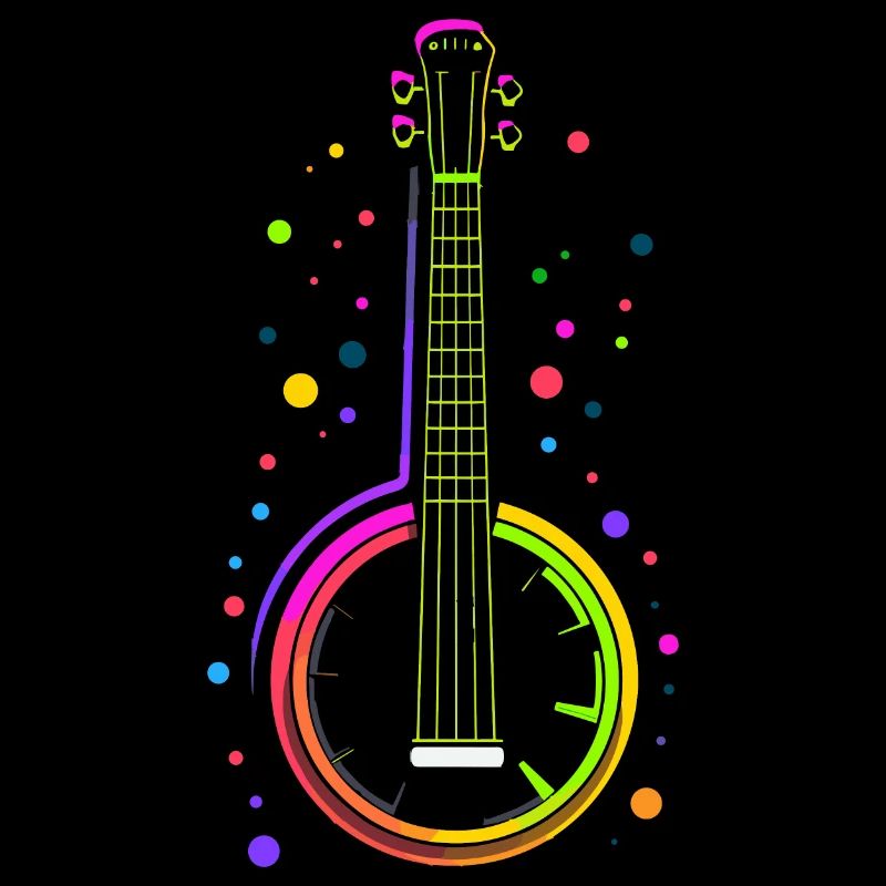 Banjo Cartoon Stil