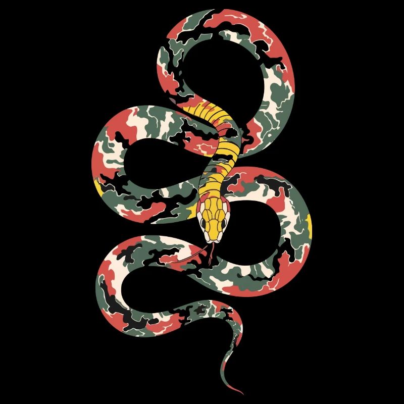 Bobines Serpent de camouflage