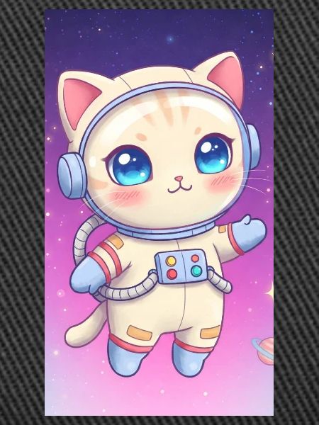 Astronaut kitten