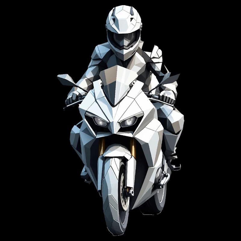 Biker Aufkleber - Motorrad Design