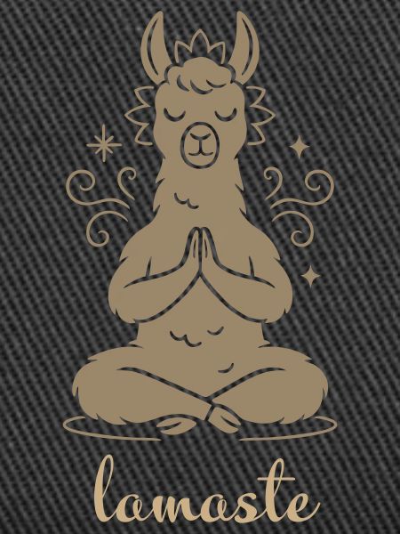 Yoga Lamaste - Meditating Lama