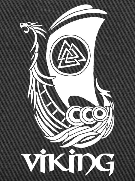 White Viking Ship