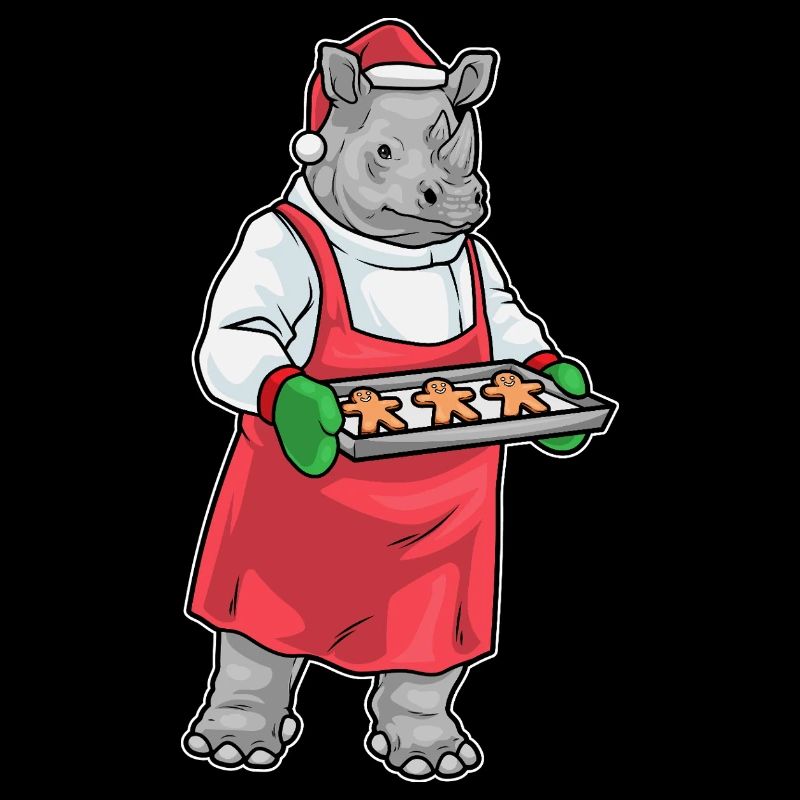 Rhino Christmas Baker