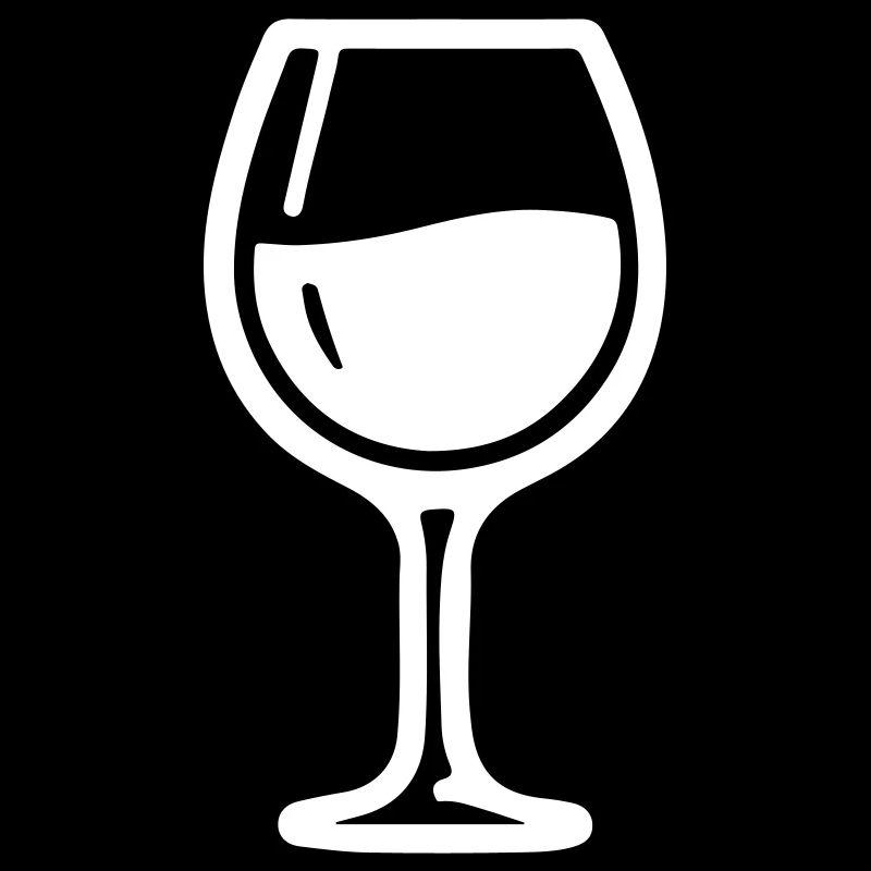 Weinglas Symbol Wein