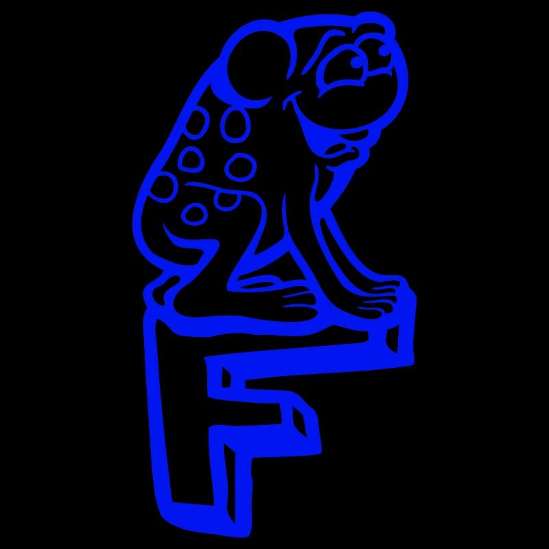 Letter F Frog Toad Name ABC Learning School