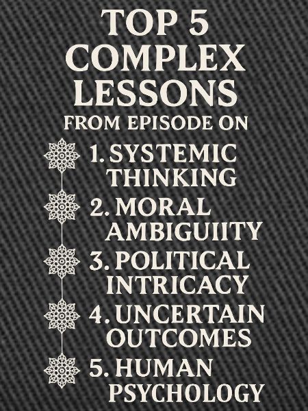 Des leçons complexes