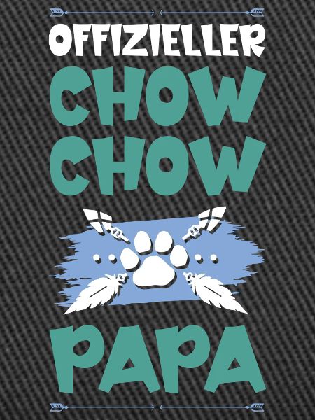chow chow dogs dad