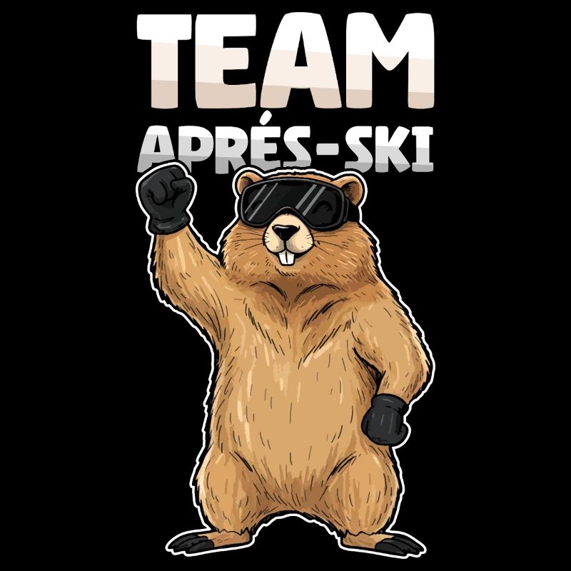 Team Apres Ski Party Crew Snow Skiing Ski Funny