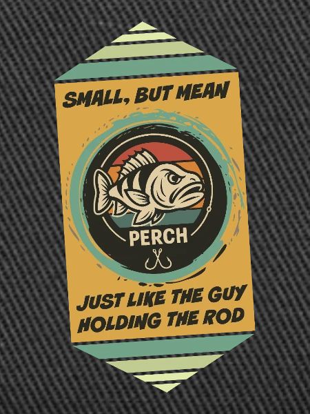 Small but feisty: angler